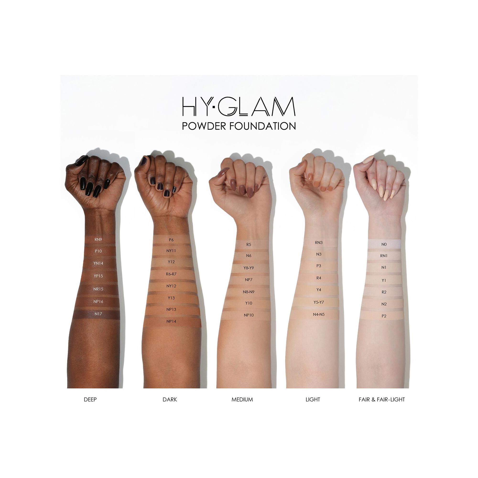 NATASHA DENONA HY-GLAM Powder Foundation Nachfüllpackung Nachfüllpackung Puder-Foundation