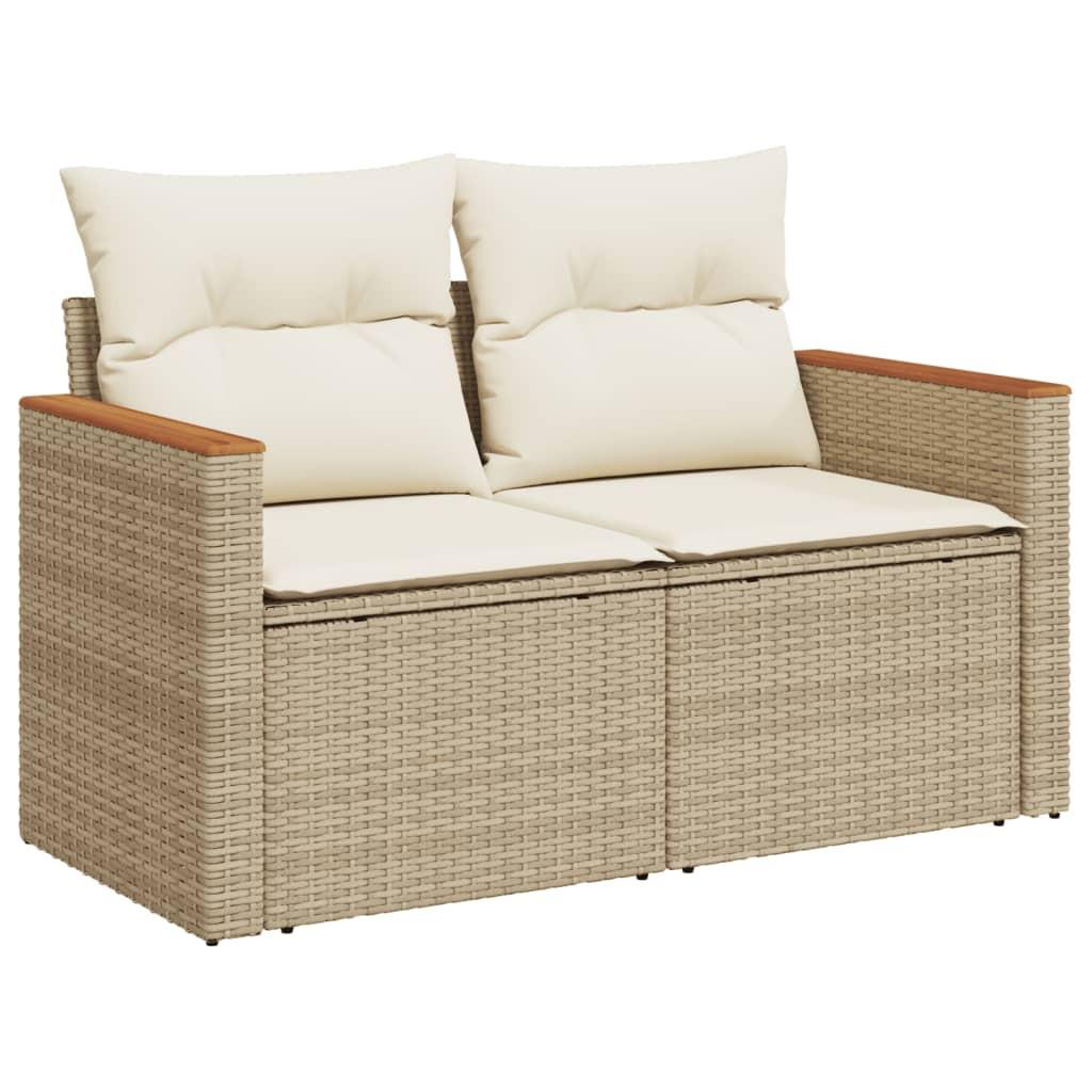 VidaXL Garten sofagarnitur poly-rattan