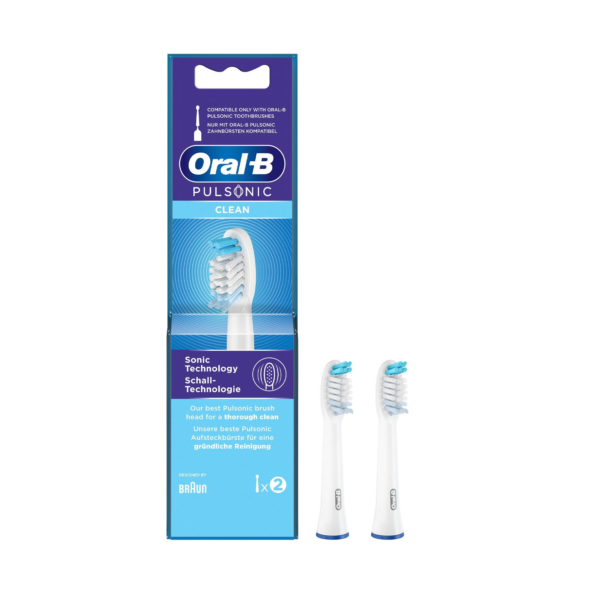Oral-B Ersatzzahnbürste Pulsonic Clean 2er