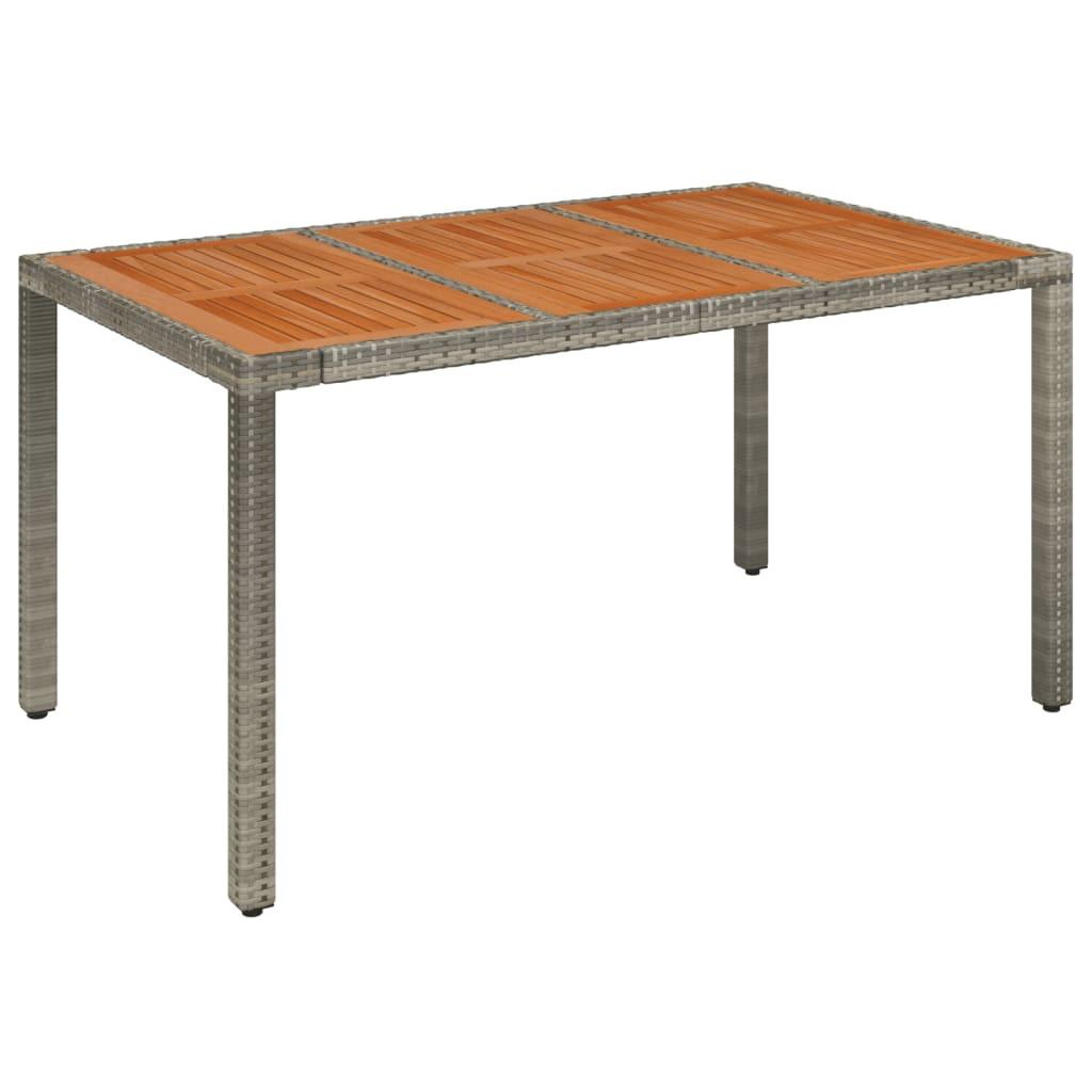 VidaXL Garten essgruppe poly-rattan