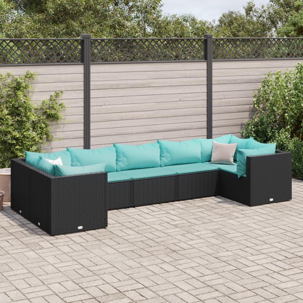 VidaXL Garten lounge set poly-rattan