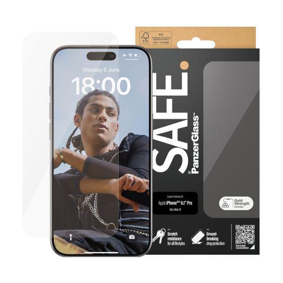 PanzerGlass Folie iPhone 15 Pro Ultra-Wide Fit