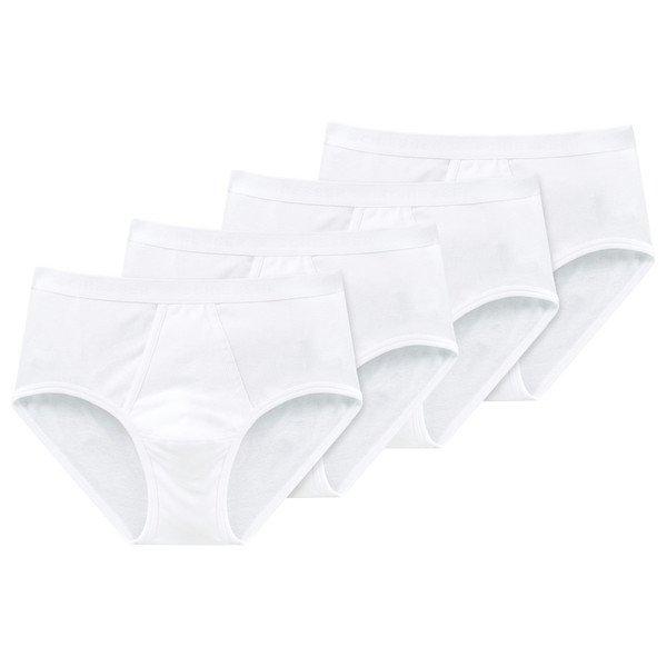 Schiesser 4er Pack Original Classics Feinripp - Sportslip mit Eingriff