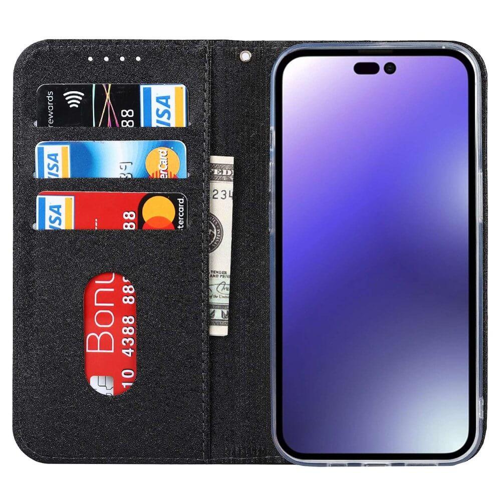 Cover-Discount iPhone 14 Pro Max - Silk Texture Flip Case