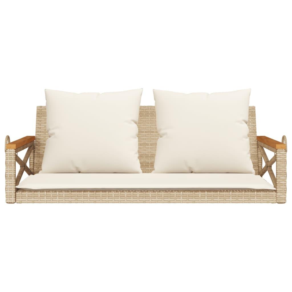 VidaXL Hängebank poly-rattan