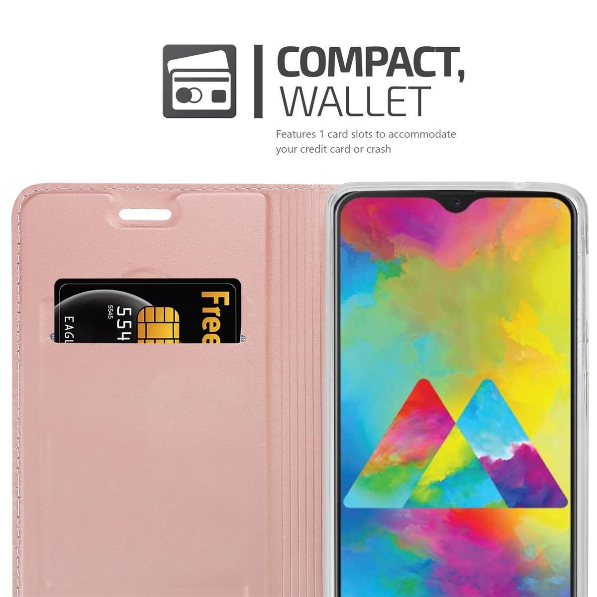 Cadorabo Hülle für Samsung Galaxy M21 / M30s Magnetverschluss, Kartenfach