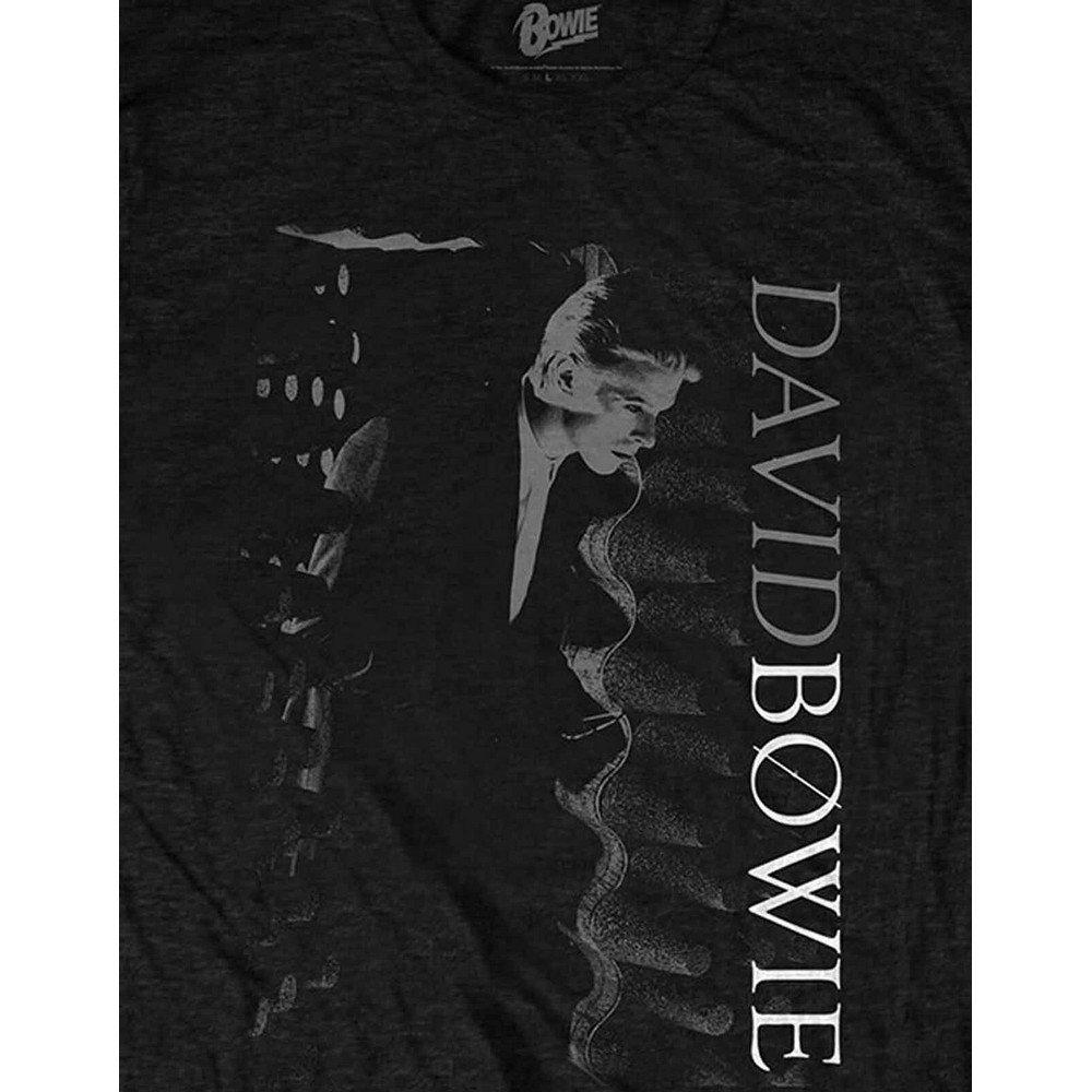 David Bowie Logo Print T-Shirt