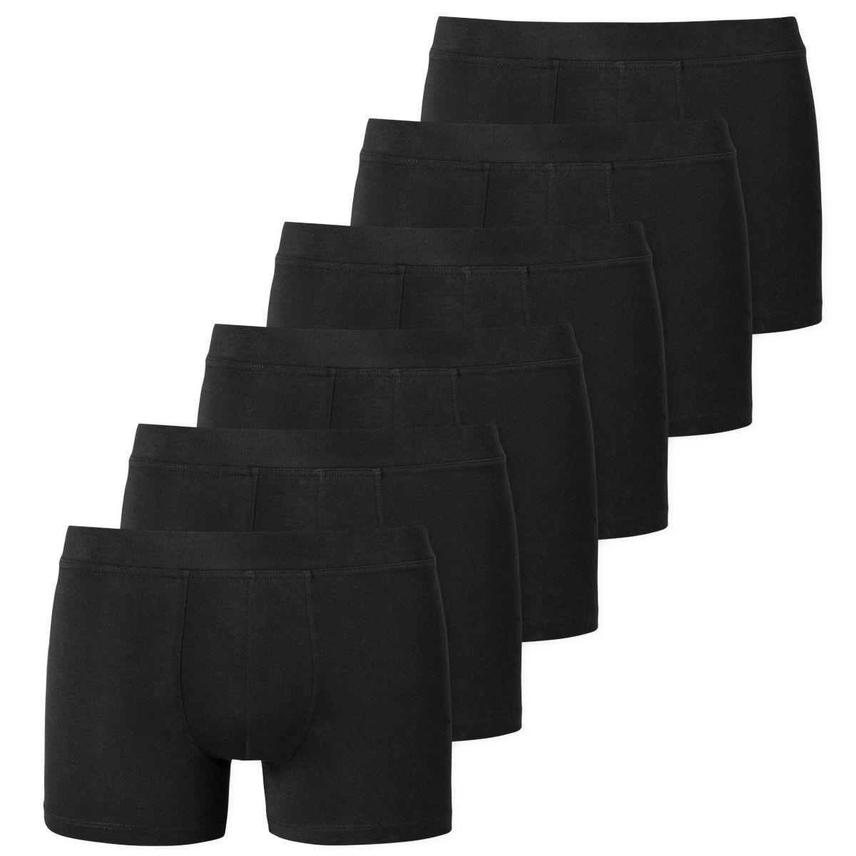 Schiesser 6er Pack Teens Boys 95/5 Organic Cotton - Shorts / Pants