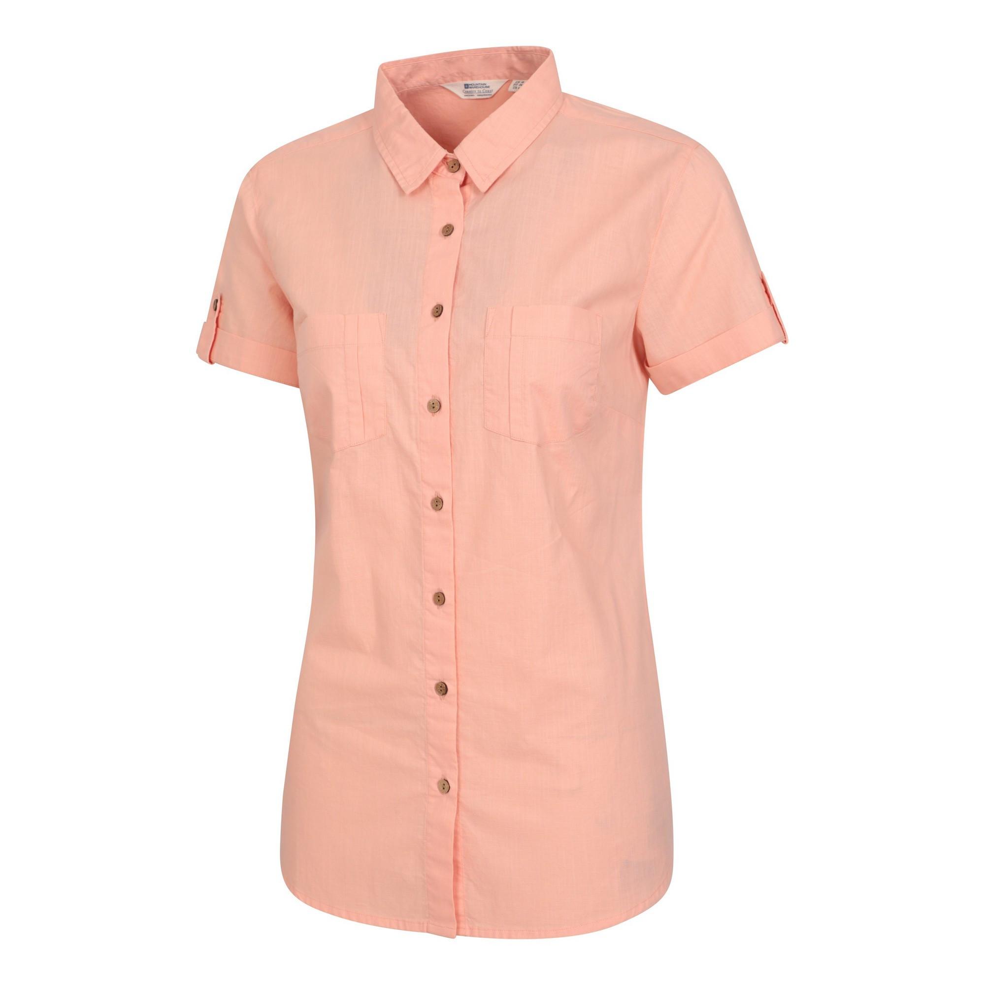 Mountain Warehouse Kurzärmliges Button Down Hemd