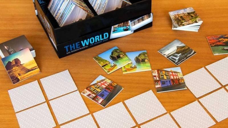 Remember Gedächtnisspiel 44 The World in der Magnetbox