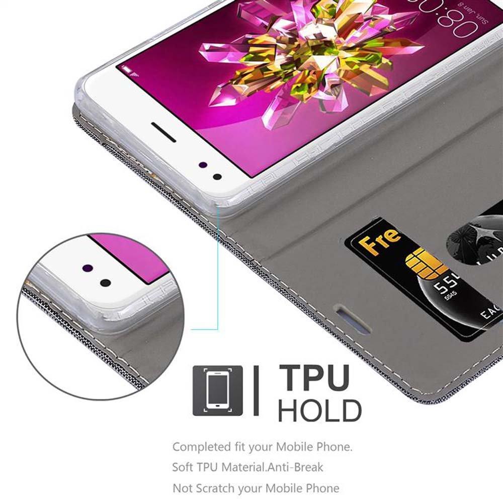 Cadorabo Hülle für Huawei Enjoy 7 Magnetverschluss, Kartenfach