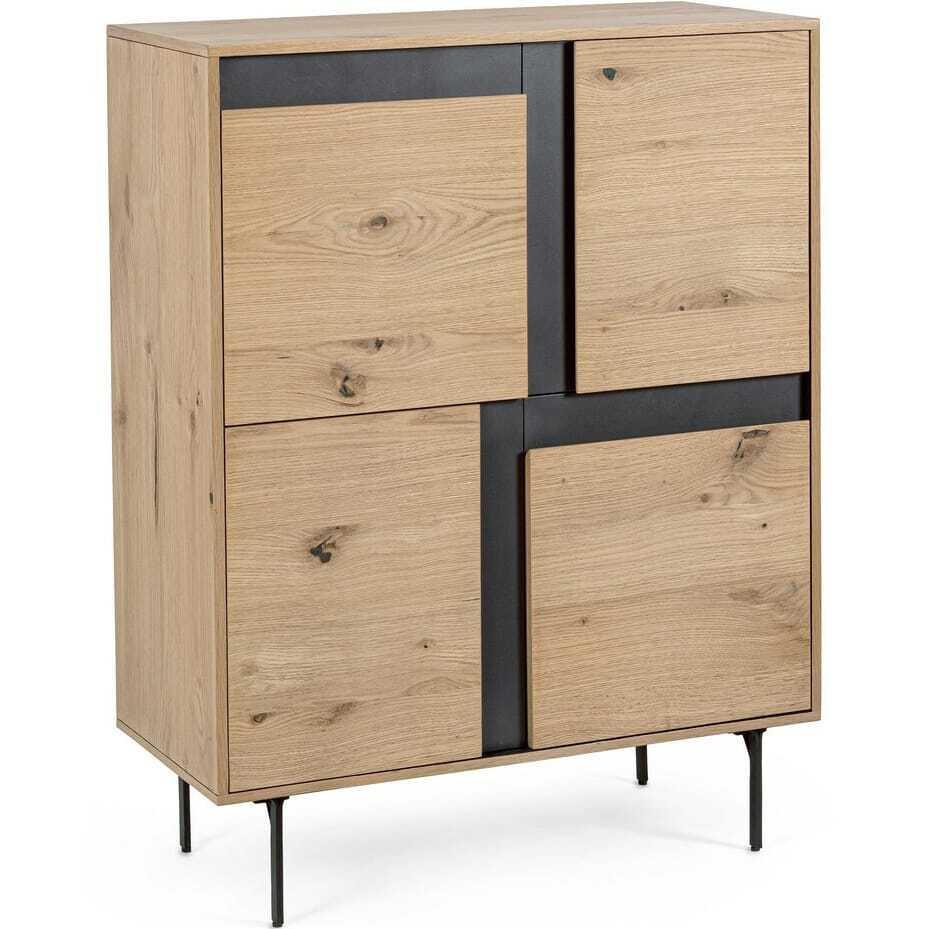 mutoni Kommode Stanwood natur 90x40x120