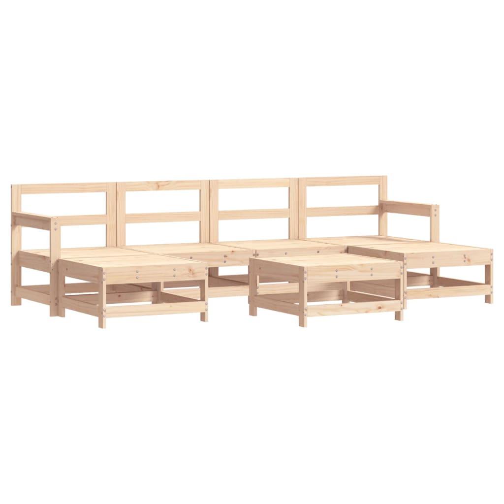 VidaXL Garten lounge set holz