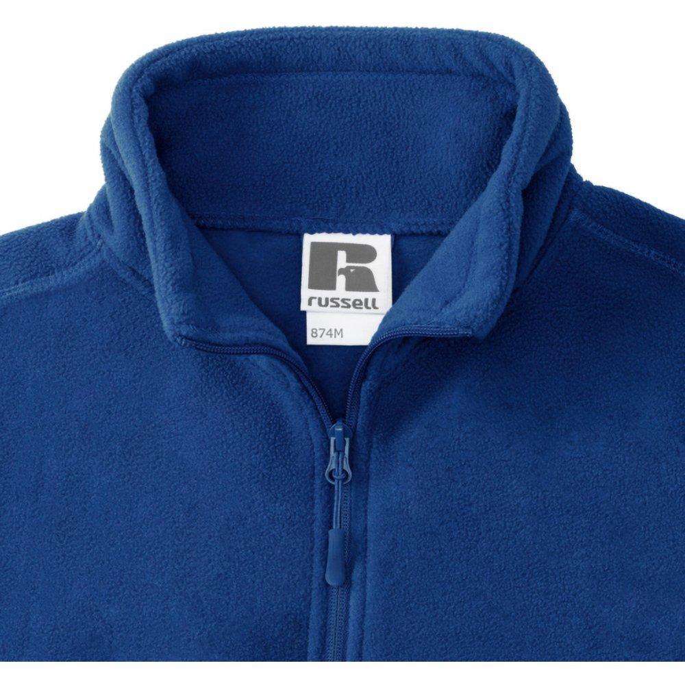 Russell Outdoor Fleecepullover mit Reißverschluss am Kragen