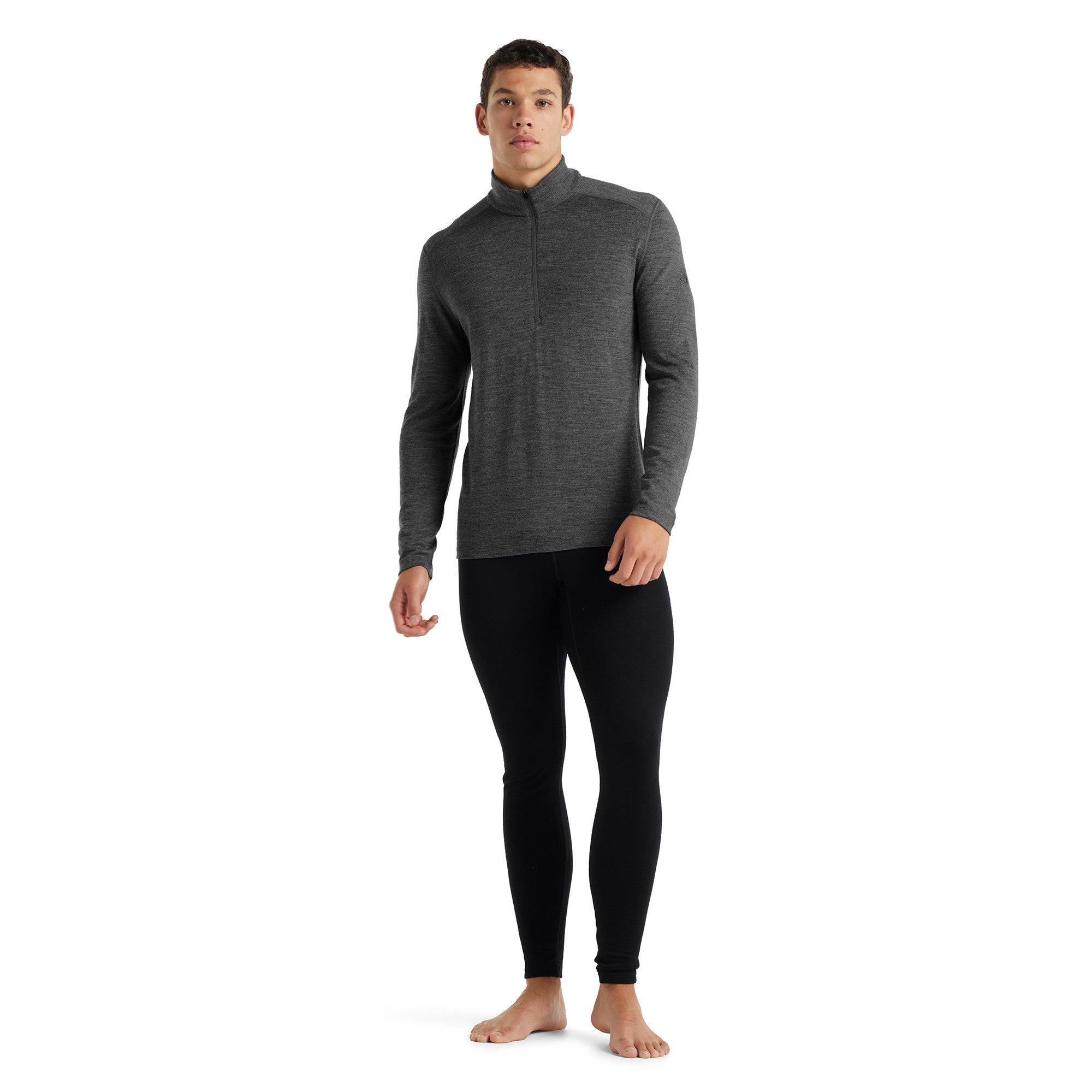 Icebreaker Men Merino 260 Tech LS Half Zip Thermoshirt, Half-Zip, langarm