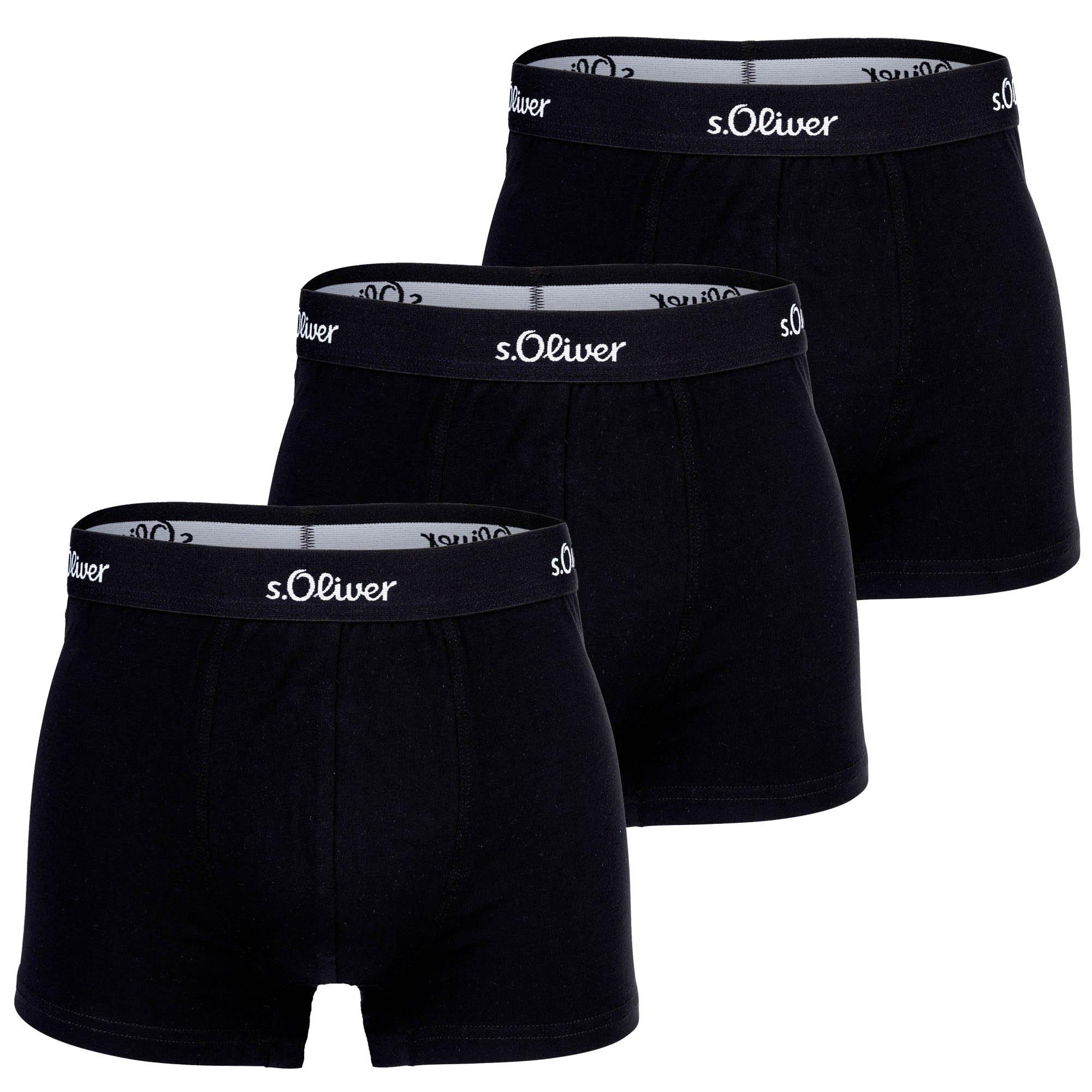 s. Oliver Boxershort 3er Pack Stretch