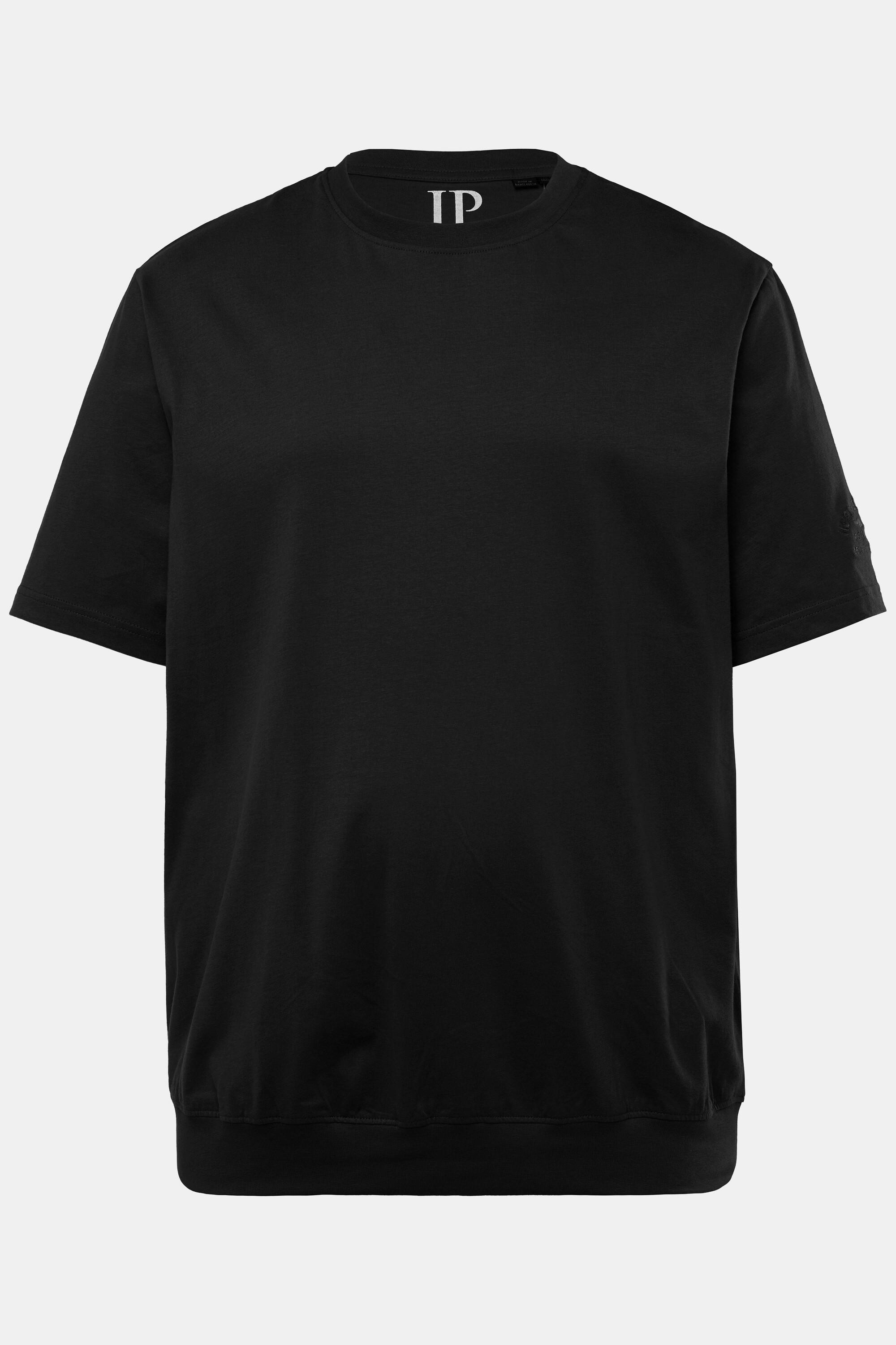 JP1880 Bauchfit Halbarm T-Shirt mit Ärmel-Stick