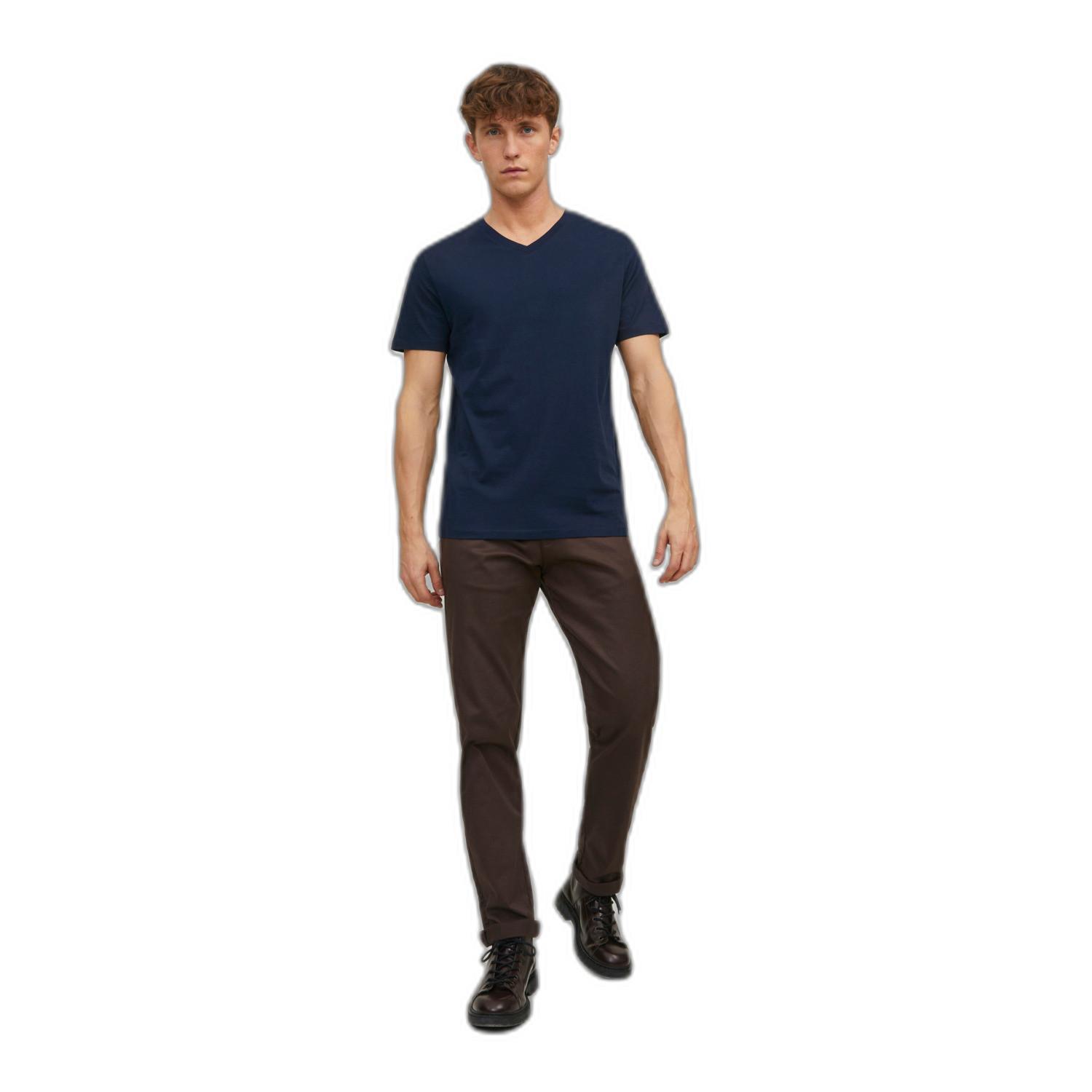 JACK & JONES Organic Basic V-Ausschnitt T-Shirt