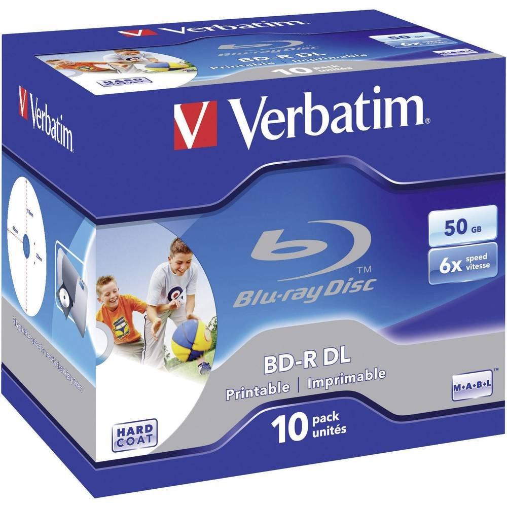 Verbatim Blu-Ray BD-R DL 50GB 6x 10er Jewelcase