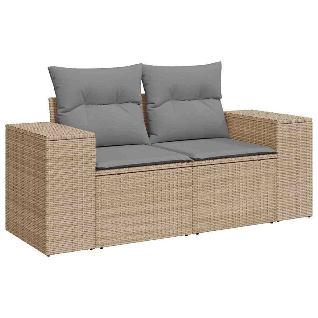 VidaXL Garten sofagarnitur poly-rattan