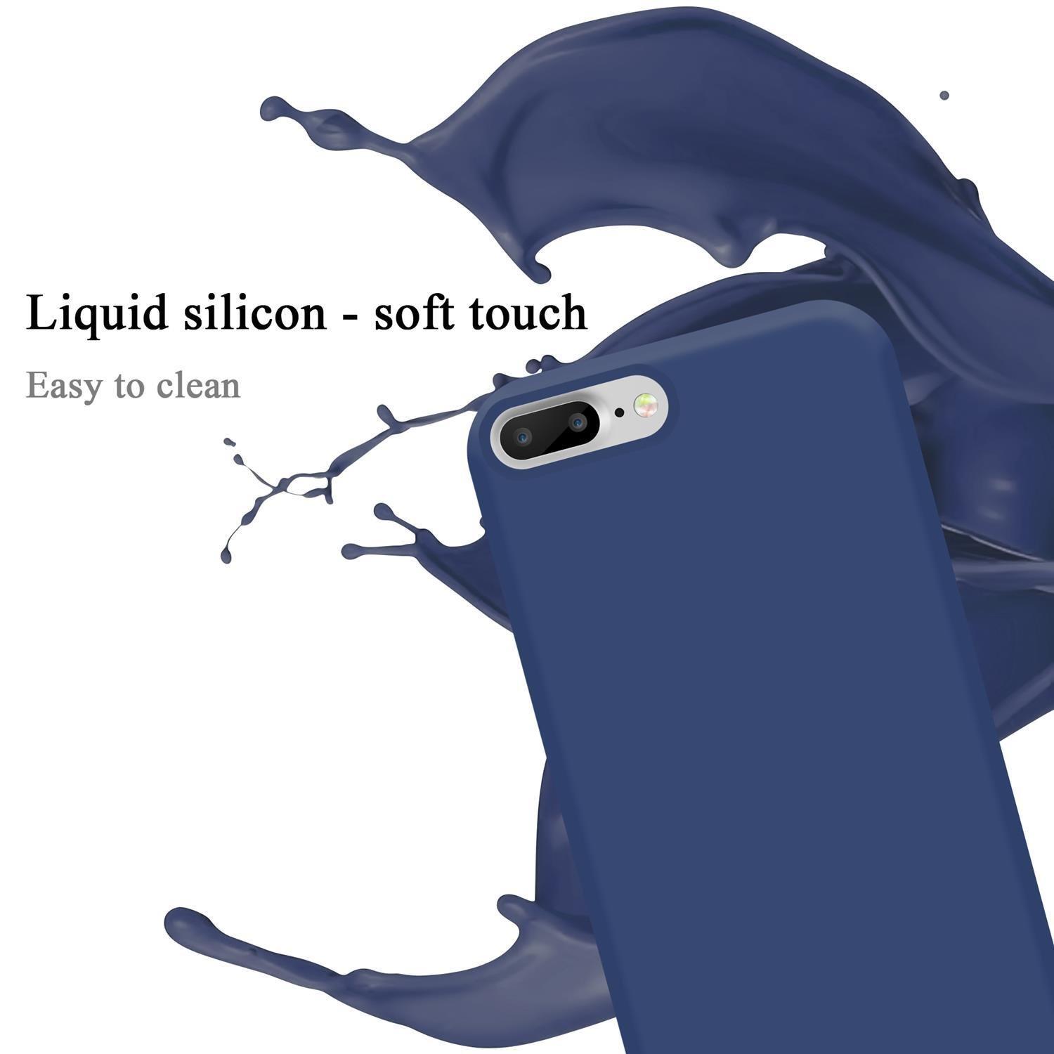 Cadorabo Hülle für Apple iPhone 7 PLUS 7S PLUS 8 PLUS TPU Silikon Liquid