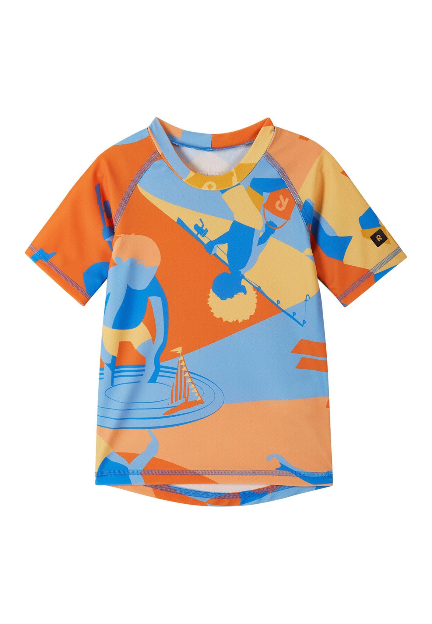 Reima Kleinkinder UV T-shirt Pulikoi Orange