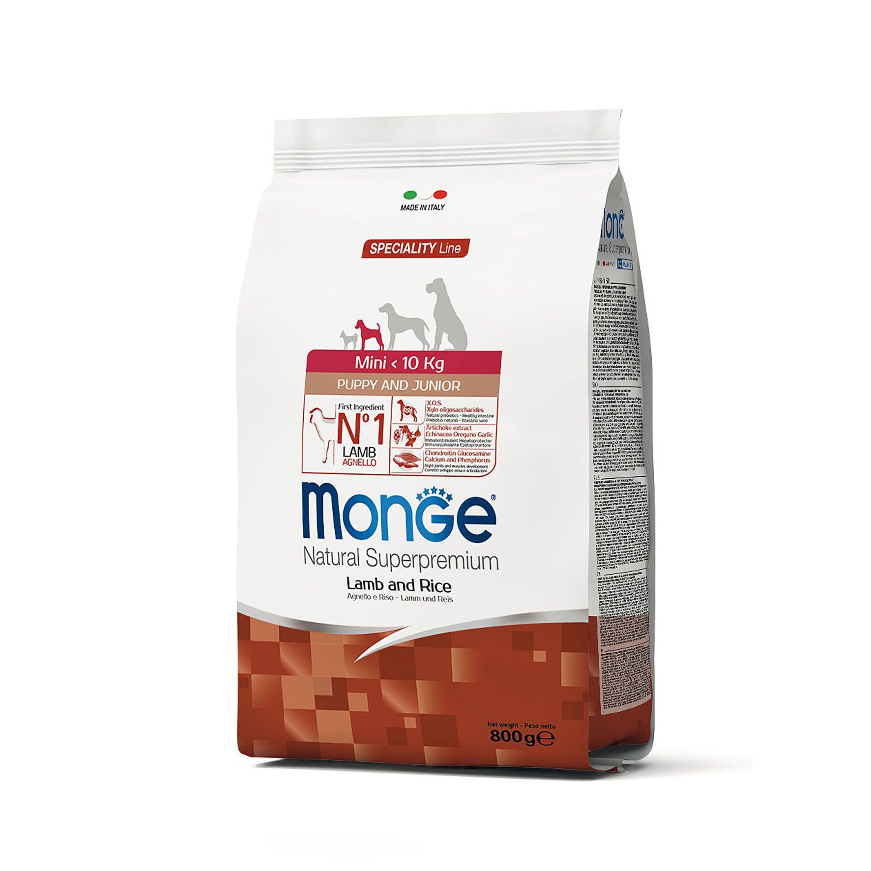 Monge Speciality Line Puppy Junior Mini Lamm