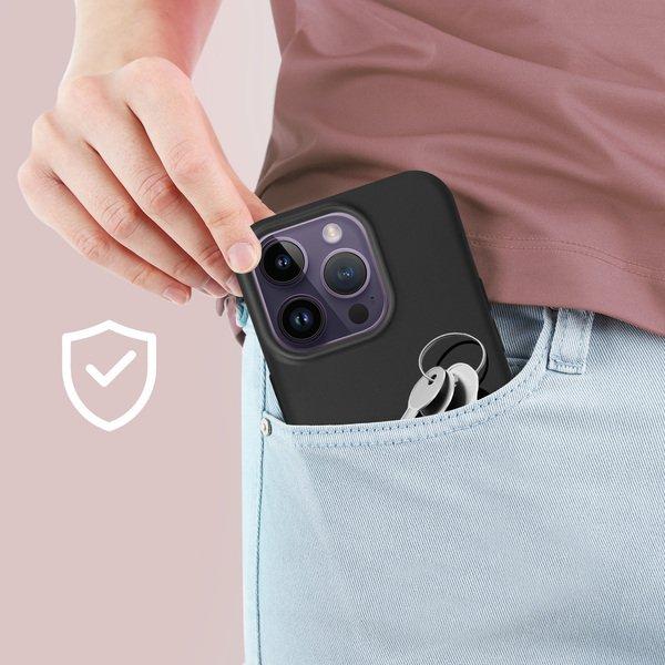 Avizar Apple iPhone 14 Pro Max Gelhülle Schwarz