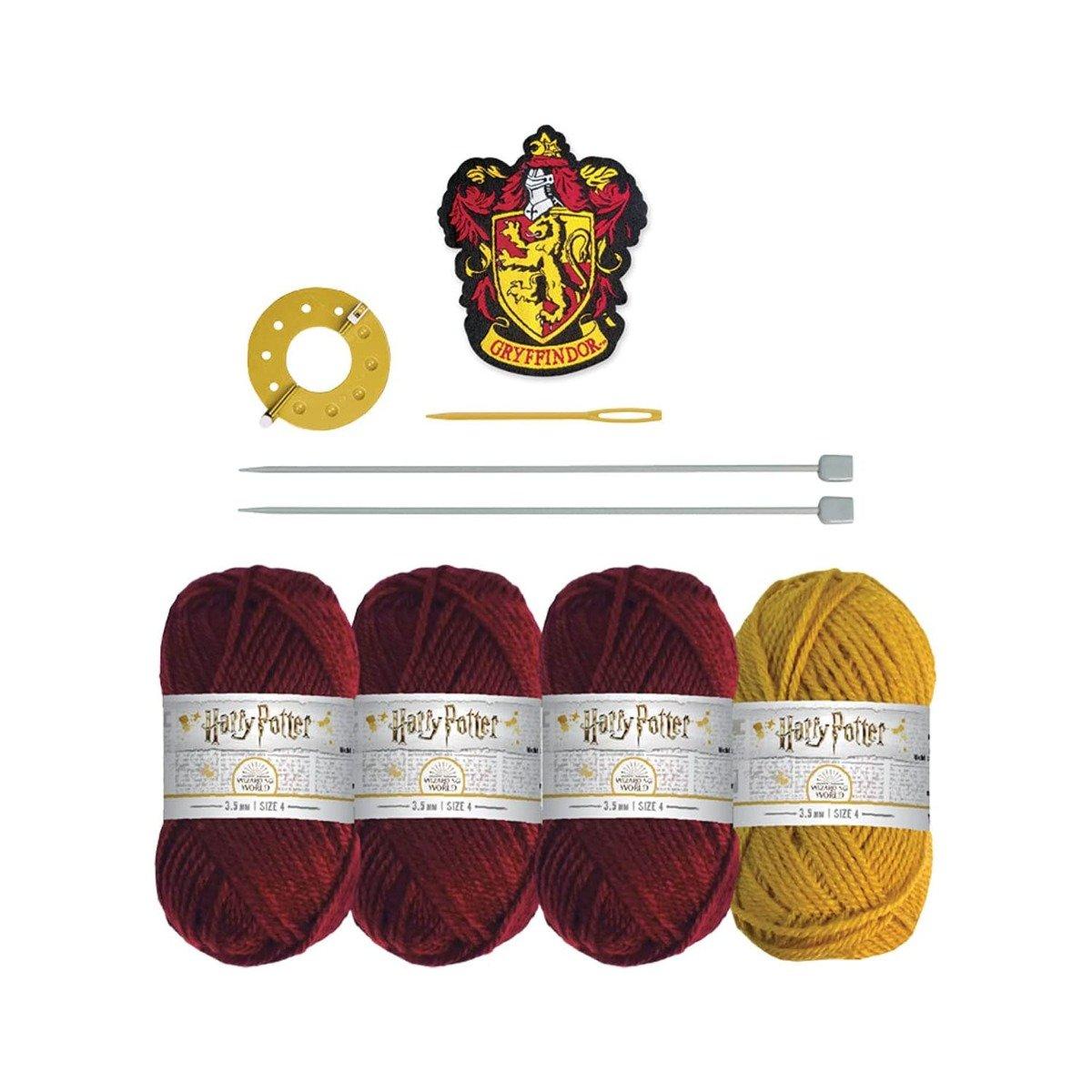 Thumbs Up Harry Potter Strickset für Mütze Gryffindor