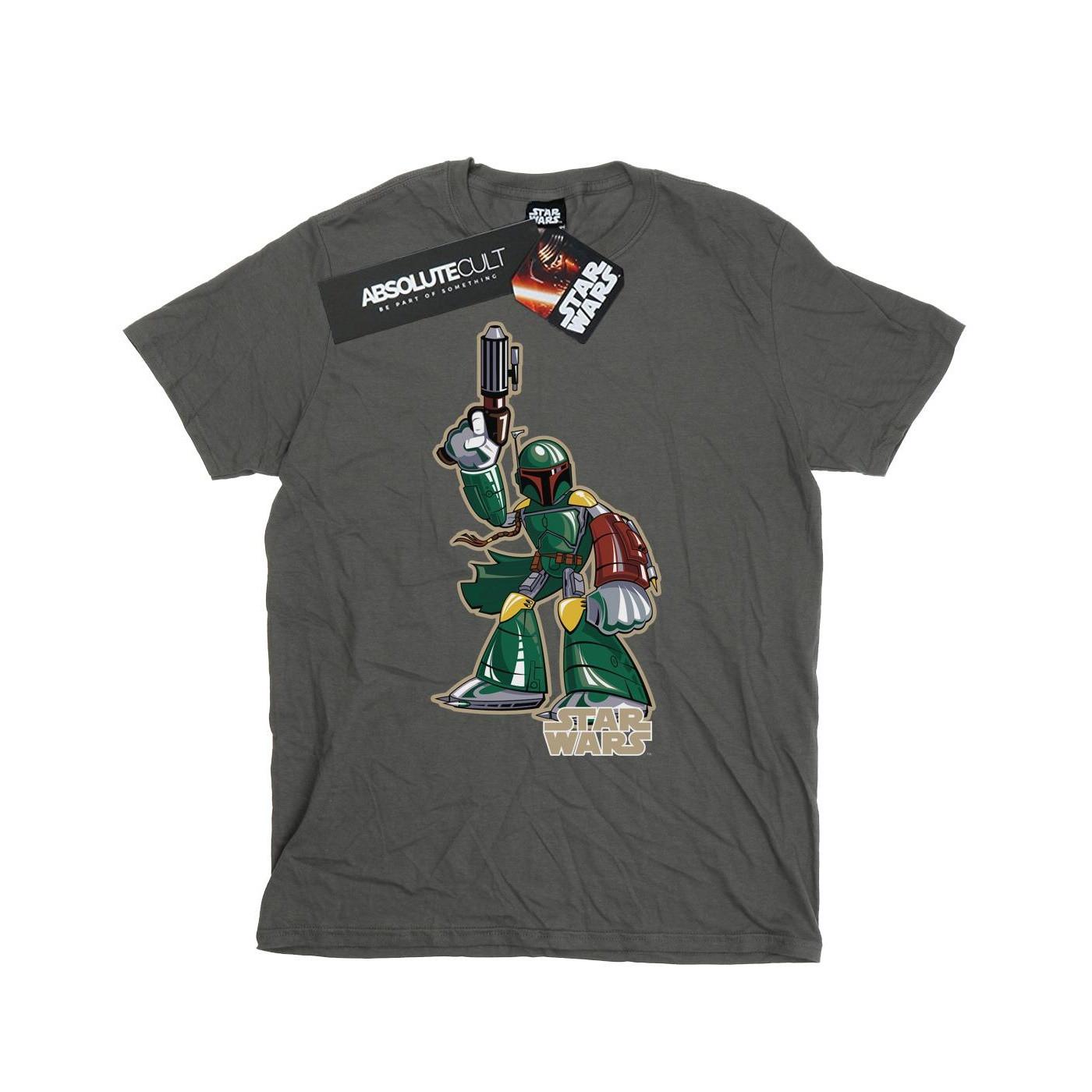 STAR WARS Star Wars Boba Fett Cartoon Print T-Shirt