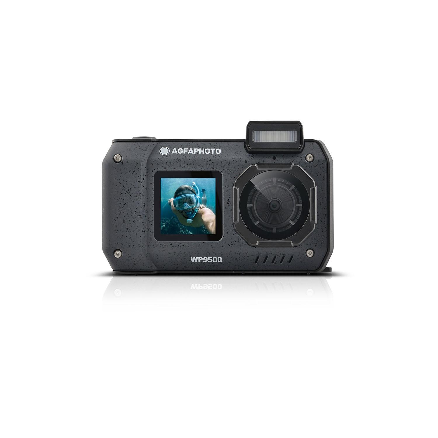 Agfaphoto AGFAPHOTO Digitalkamera WP9500 CMOS WP 24MP Schwarz Full HD