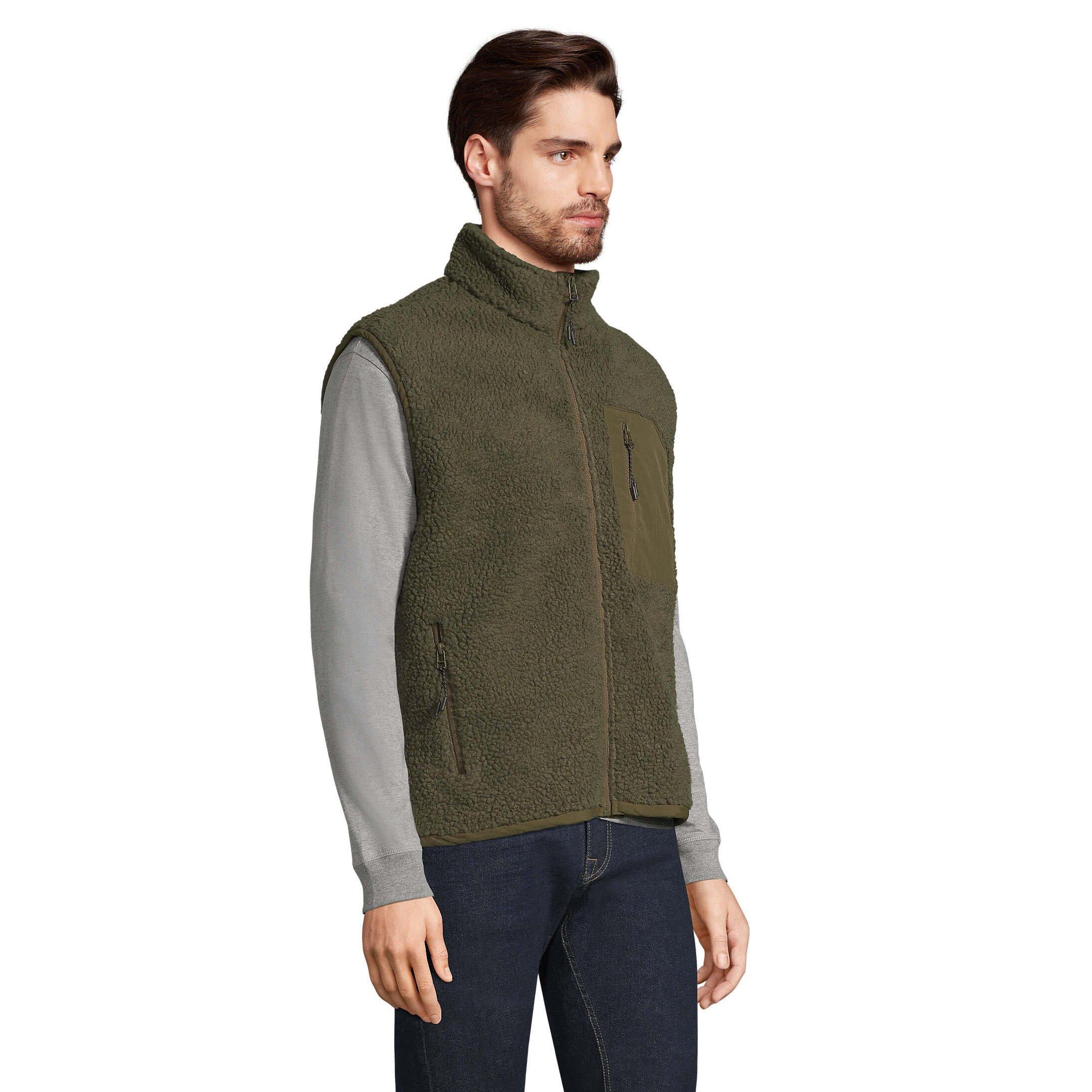 SOLS ärellose jacke fury bw