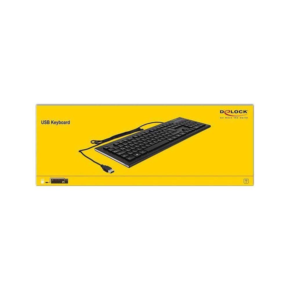 DeLock TASTATUR 12672 USB WATER DROP DE-LAYOUT