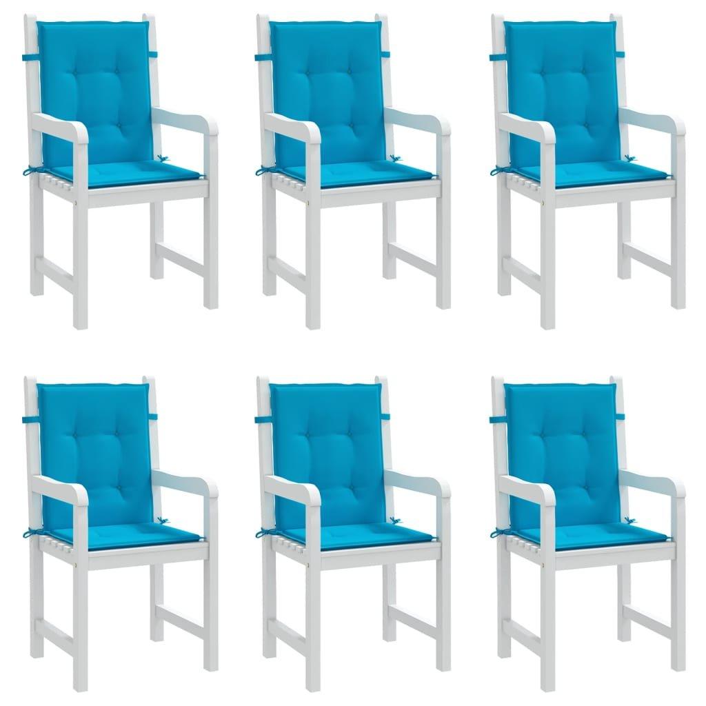 VidaXL Gartenstuhlauflagen 6 Stk. 100x50x3 cm