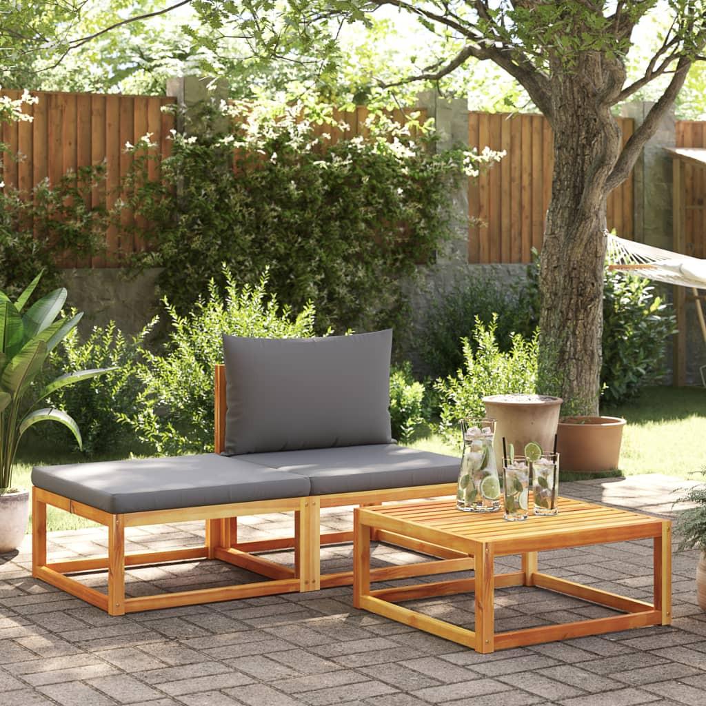 VidaXL Gartentisch akazienholz