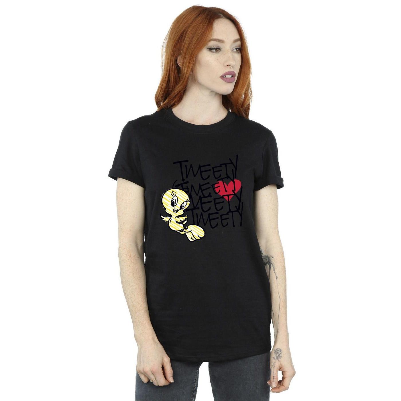LOONEY TUNES Tweety Bird Grafik Print T-Shirt