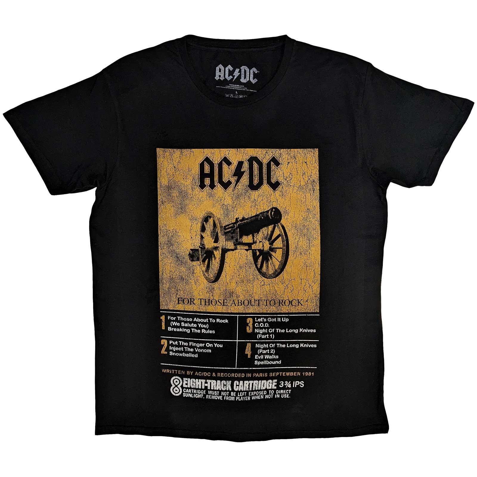 AC/DC ACDC 8 Track T-Shirt