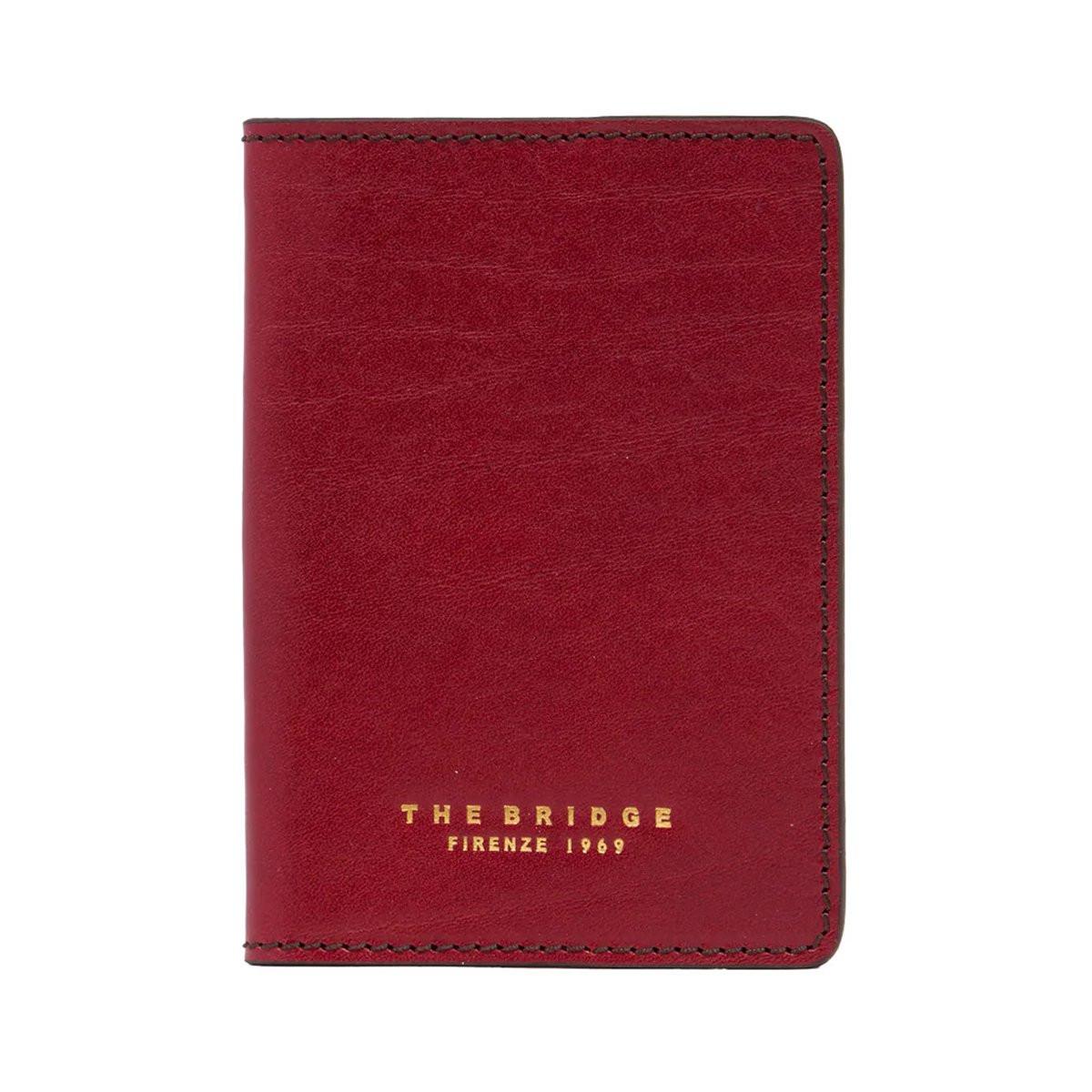 The Bridge Reisepasshalter aus Leder