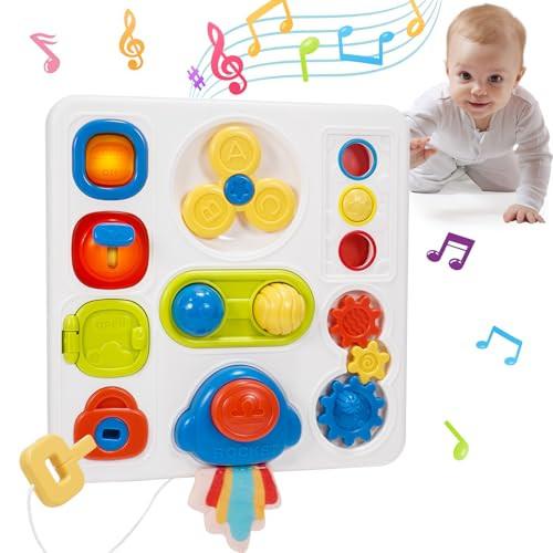 Activity-board 9 in 1 Baby-Motorikspielzeug Sinnesspielzeug Baby-Baby-Würfelspielzeug Busy Board