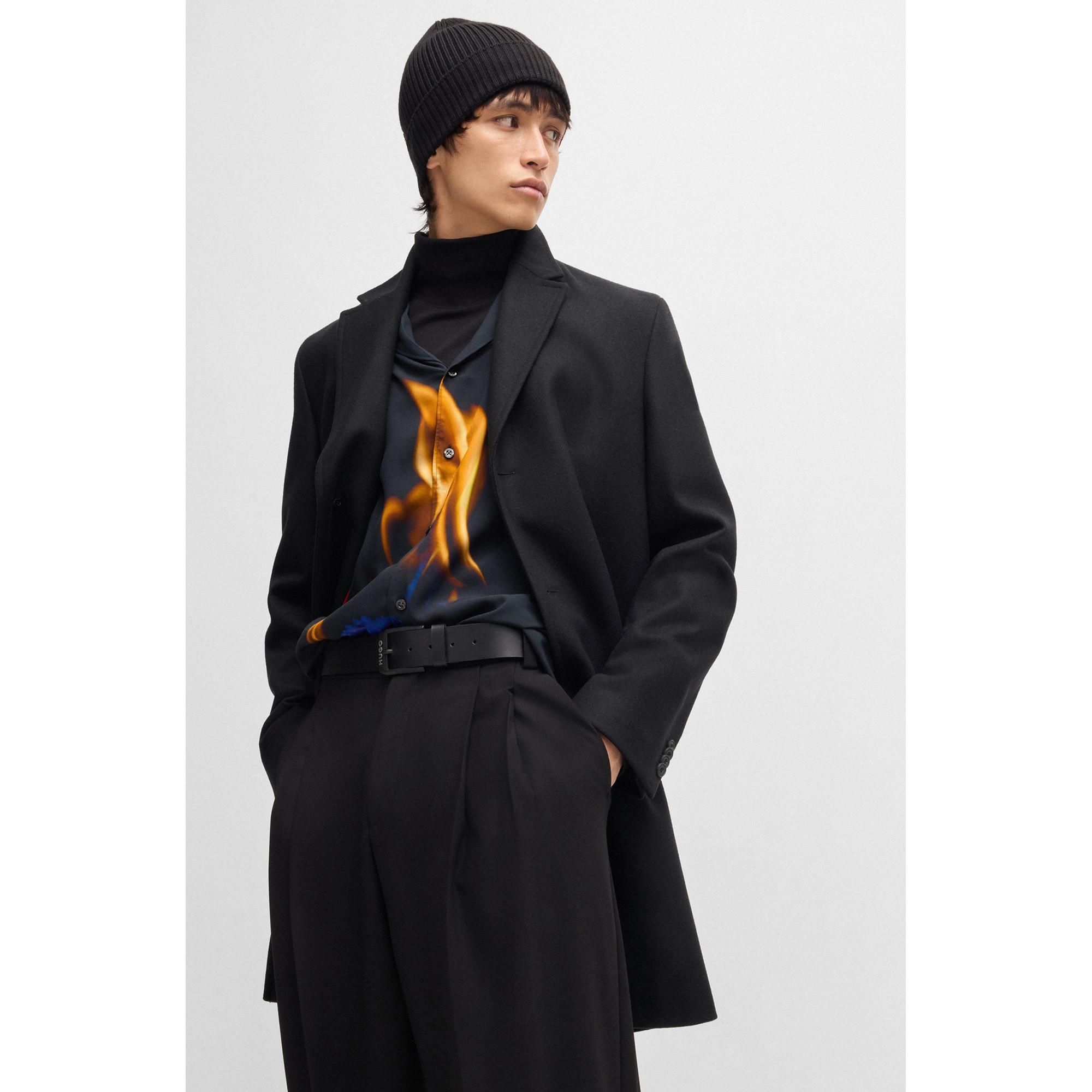 HUGO Malte2441 A-Linien Mantel