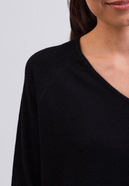 CASH-MERE.CH Pullover mit Seitenschlitzen