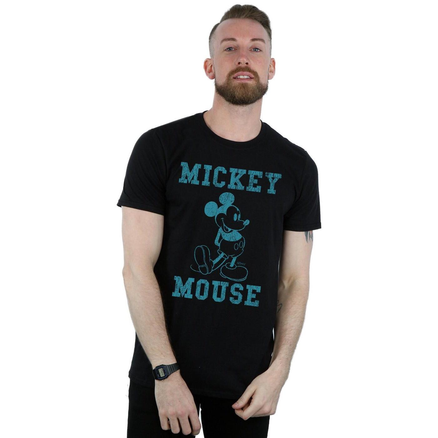 Disney Mickey Mouse Distressed Logo T-Shirt