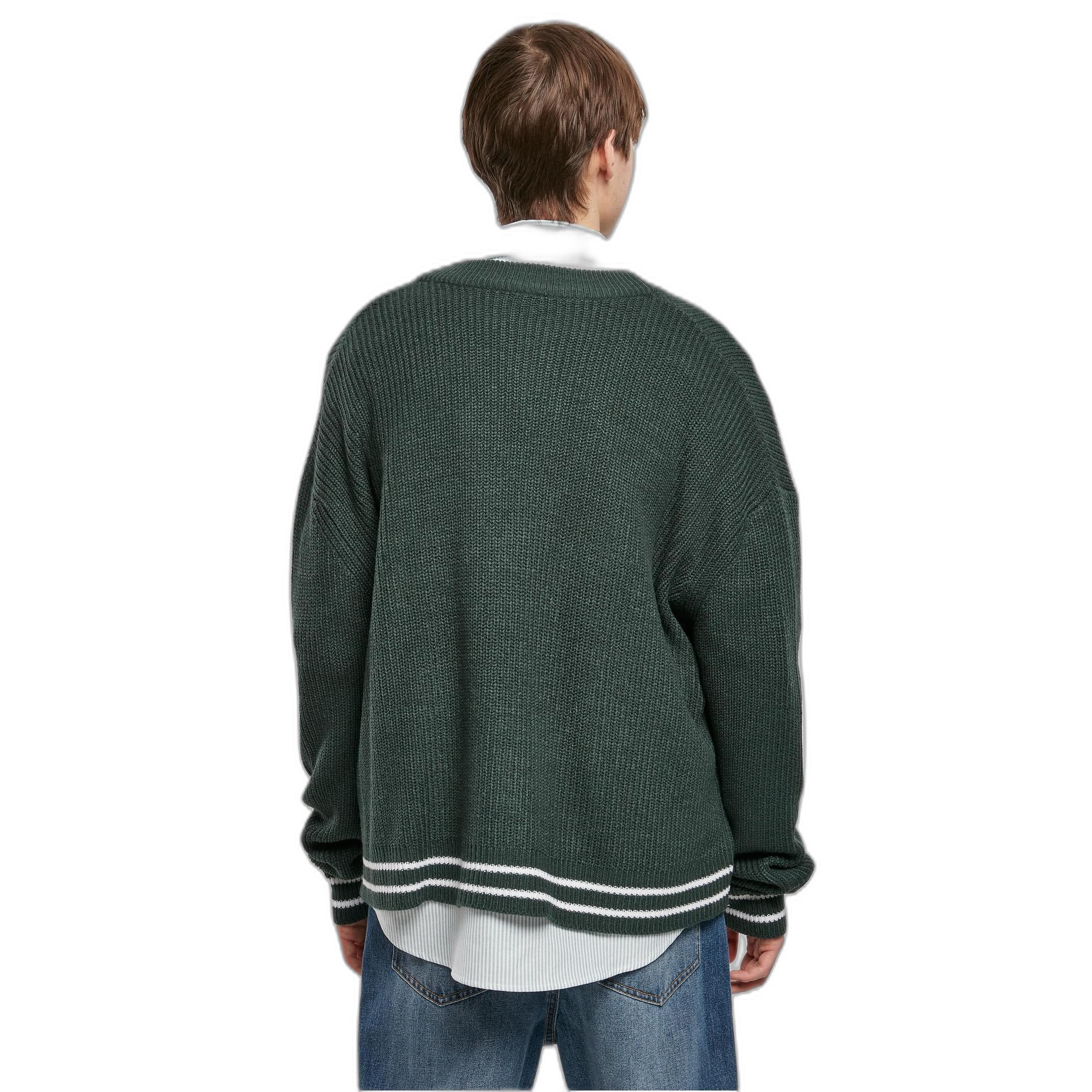 URBAN CLASSICS strickjacke urban cassics sporty boxy