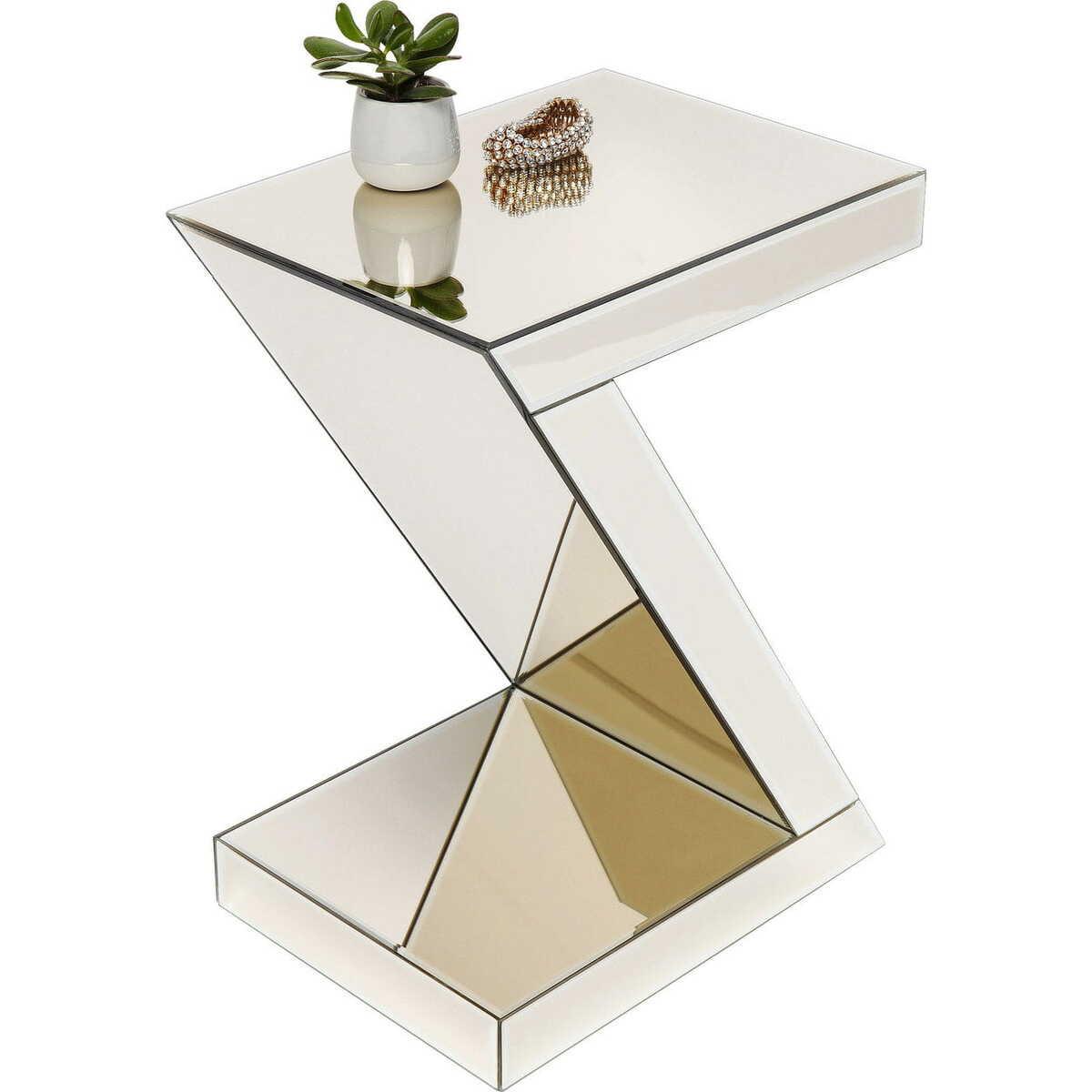 KARE Design Beistelltisch Luxury Z Champagne