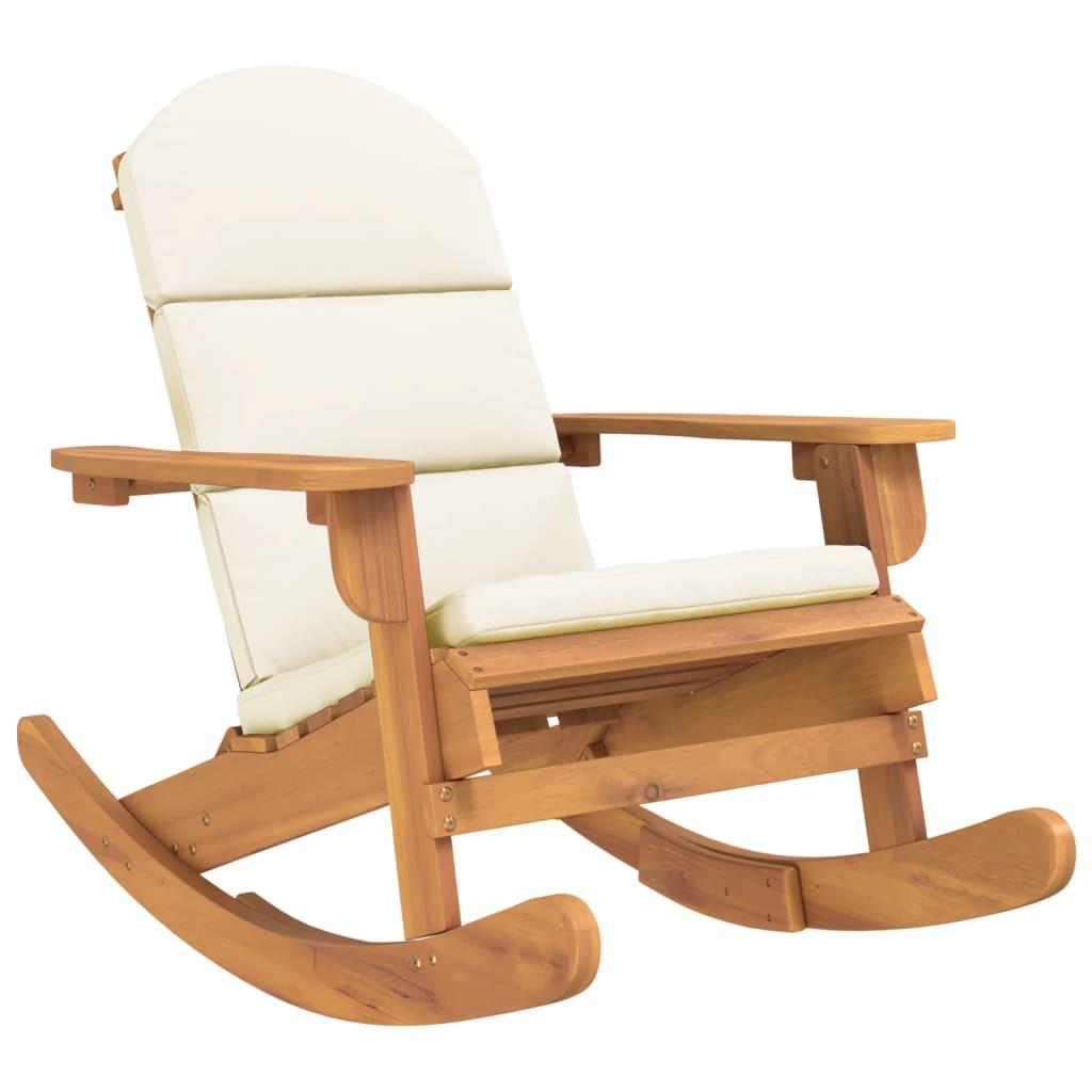 VidaXL Schaukelstuhl akazienholz