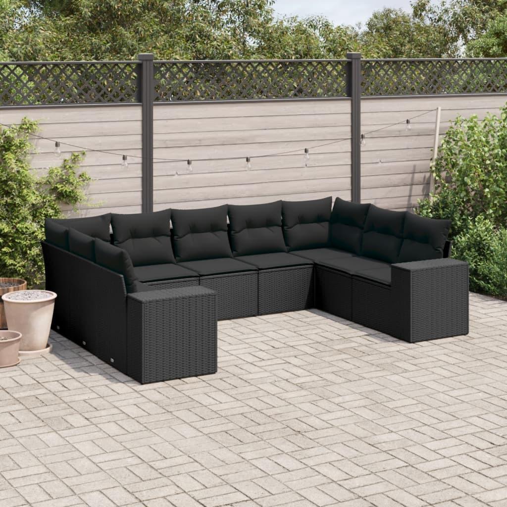 VidaXL Garten sofagarnitur poly-rattan