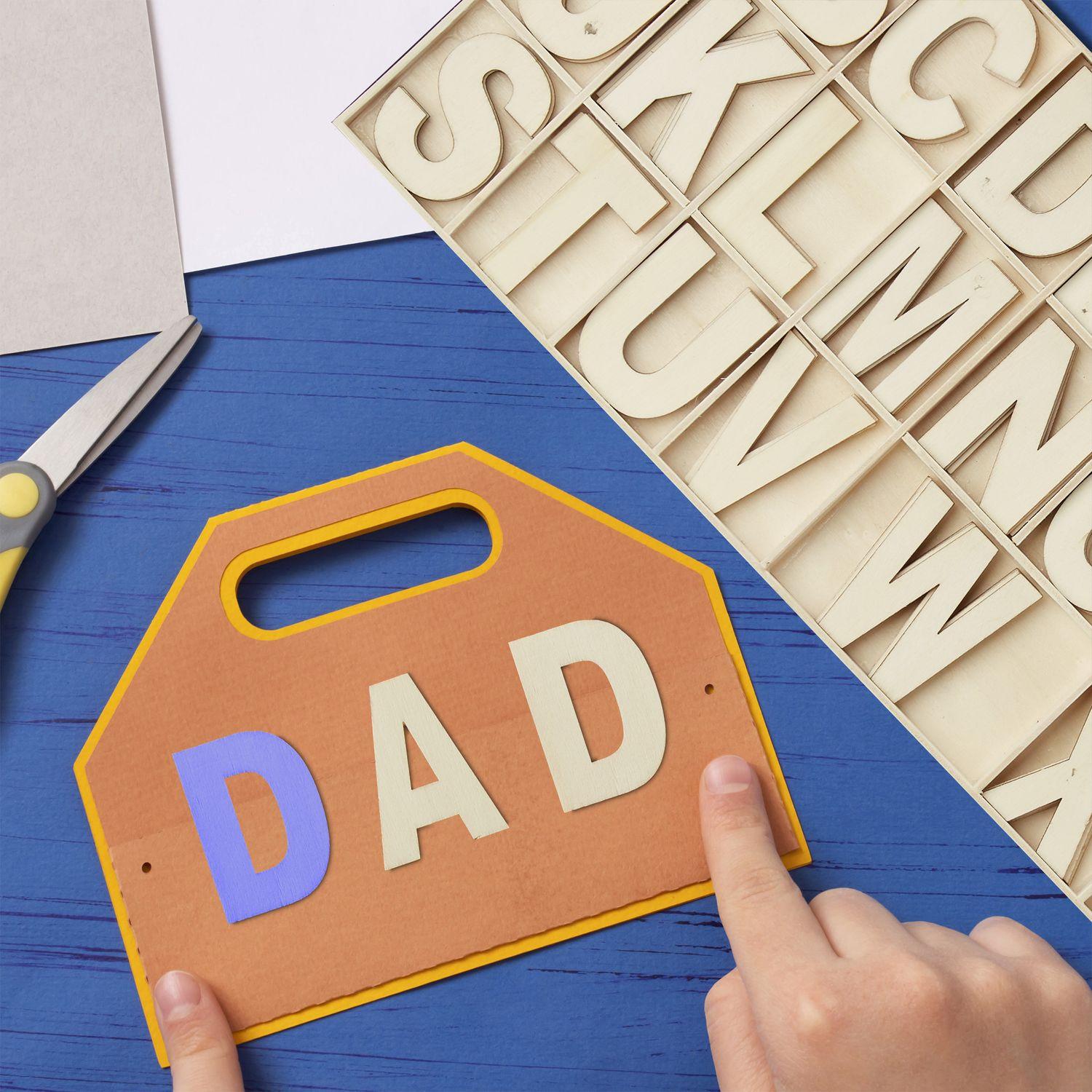 B2X XL-Buchstabenset aus Holz 104-tlg.