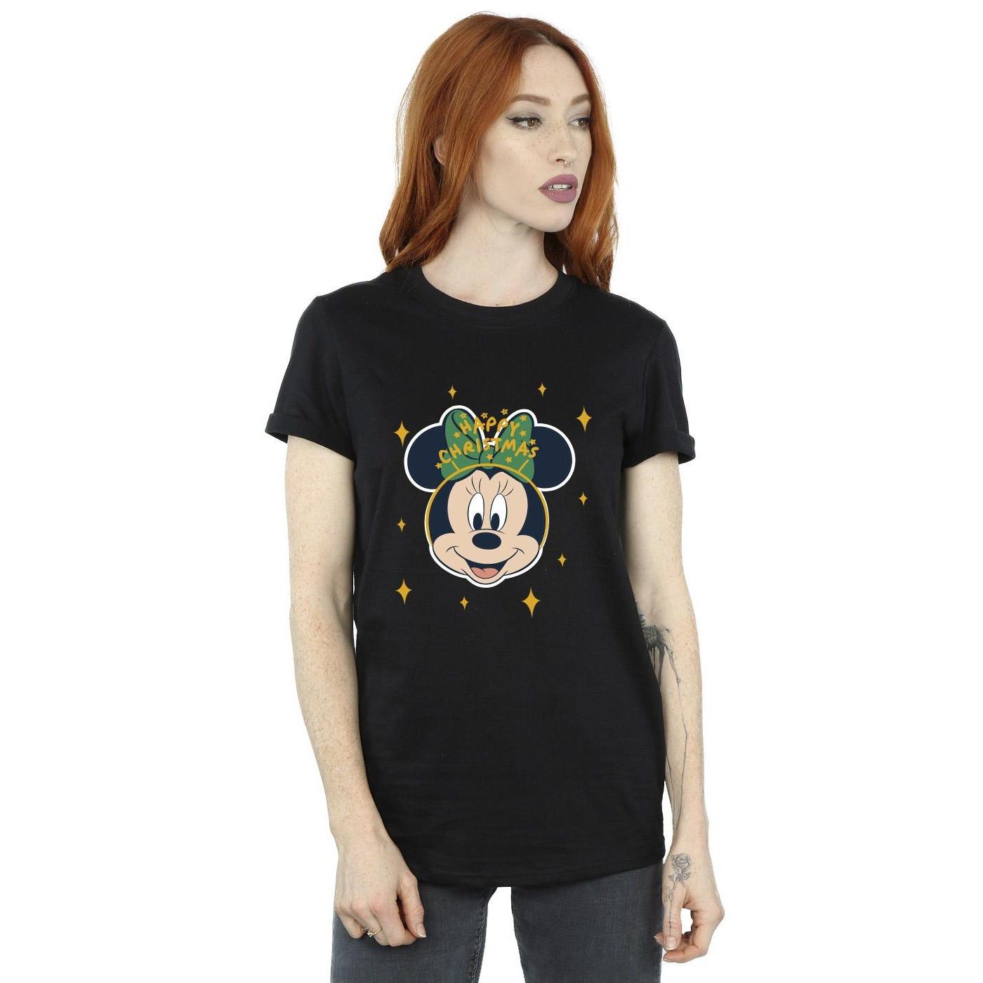 Disney Minnie Mouse Happy Christmas Oversized T-Shirt