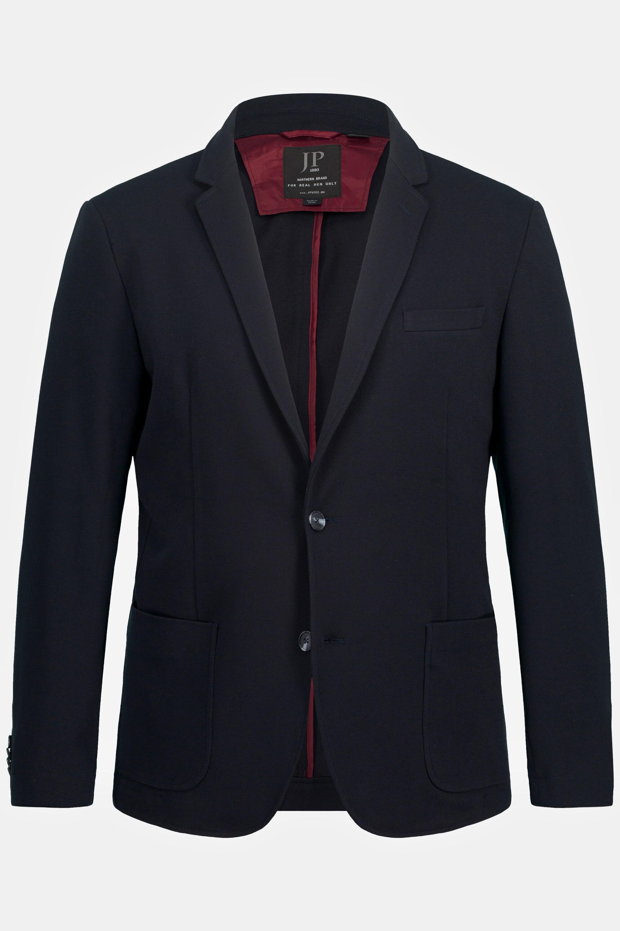 JP1880 FLEXNAMIC Piqué-Optik Reverskragen Blazer
