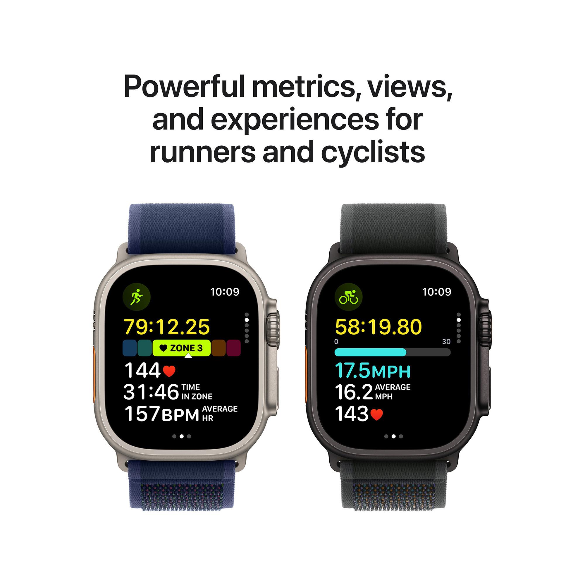 Apple AW Ultra 2 GPS + Cell 49mm with Milanese Loop - L Smartwatch